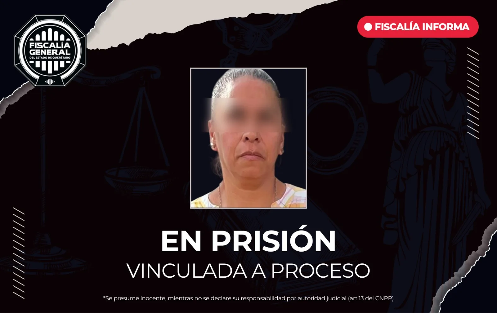 Ocurrió en Querétaro. Mujer fingió ser propietaria de un inmueble, para venderlo en más de 1 millón de pesos; terminó en la cárcel.