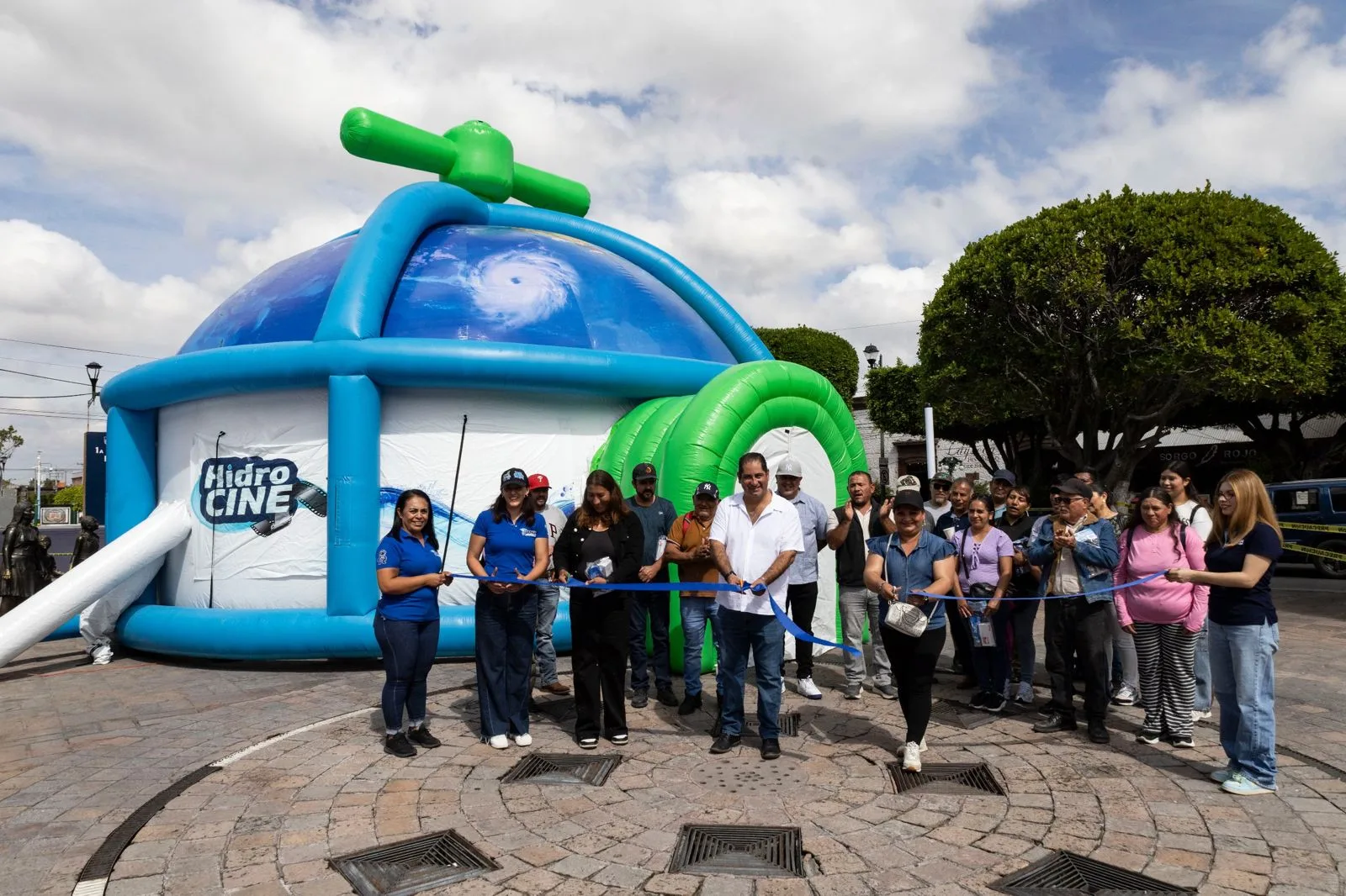JAPAM presenta Cinedomo para llevar la cultura del agua a todo SJR