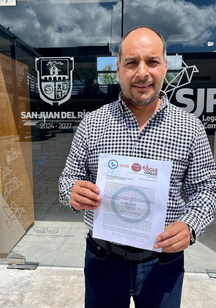 Propone regidor Oscar Sandoval extender descuentos en impuestos por Traslado de Dominio; hasta el 30 de Diciembre, en SJR.