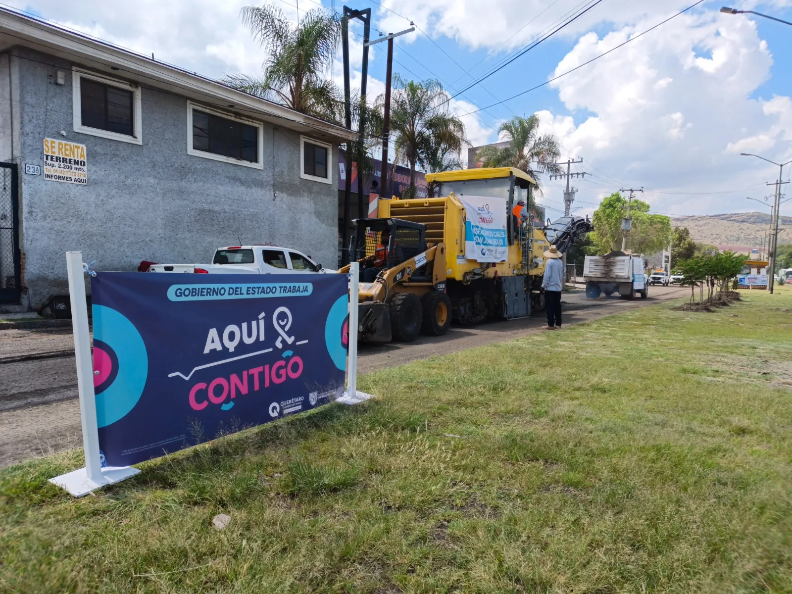 Comenzó a cumplirse compromiso del Gobernador Kuri con SJR; pavimentar 73 mil metros cuadrados, con inversión de 20 MDP.