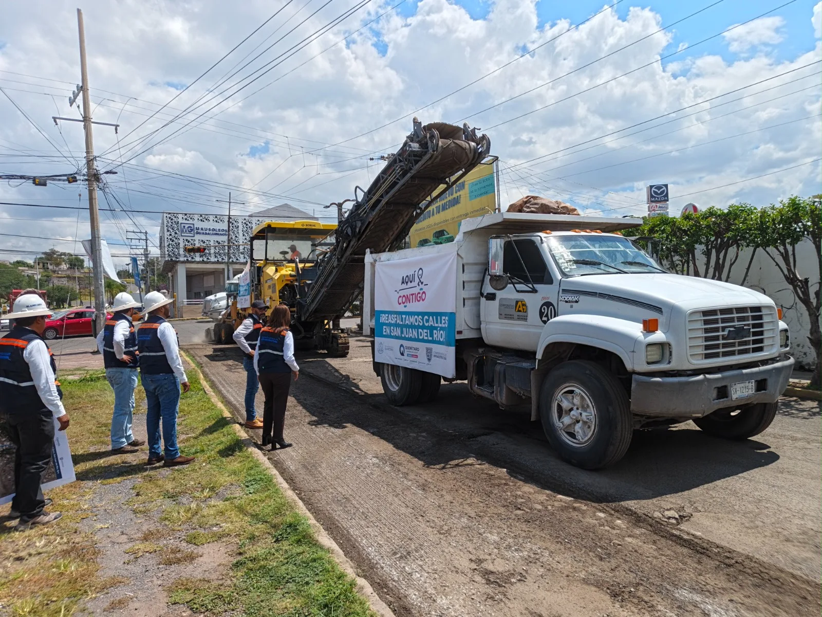 Comenzó a cumplirse compromiso del Gobernador Kuri con SJR; pavimentar 73 mil metros cuadrados, con inversión de 20 MDP.