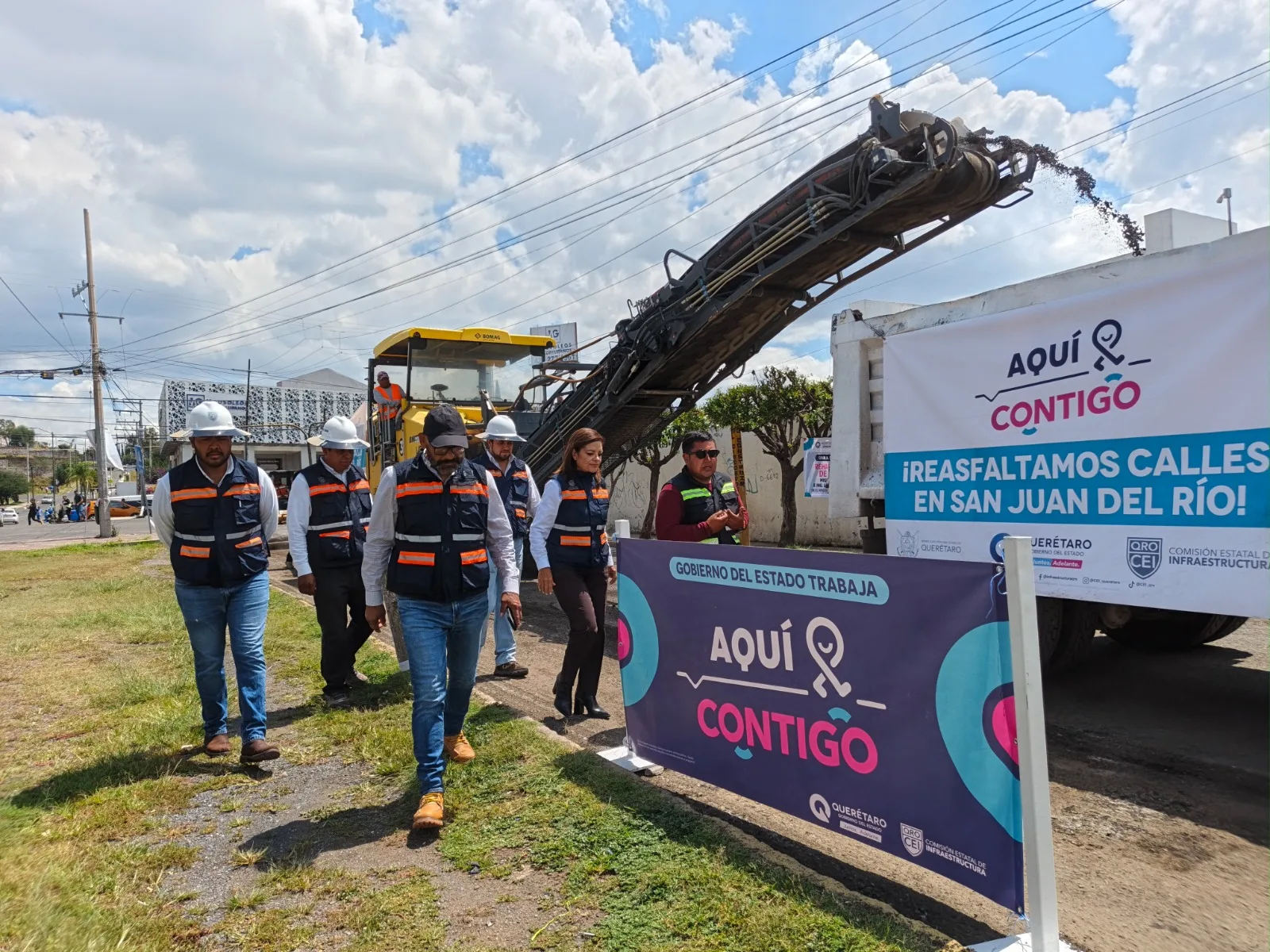 Comenzó a cumplirse compromiso del Gobernador Kuri con SJR; pavimentar 73 mil metros cuadrados, con inversión de 20 MDP.