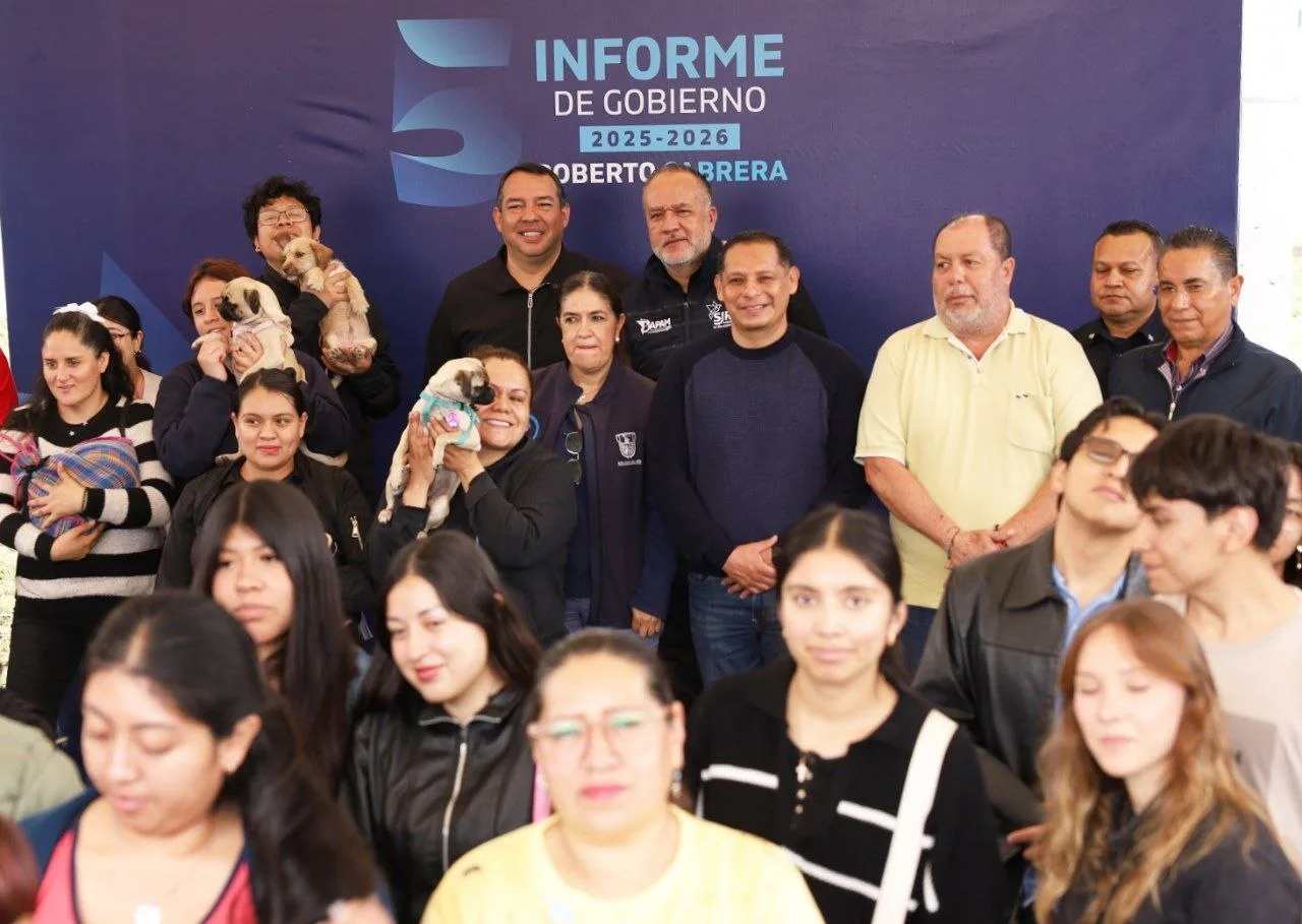 Roberto Cabrera encabeza Adopta Fest 2026 en el marco de su Quinto Informe de Gobierno.