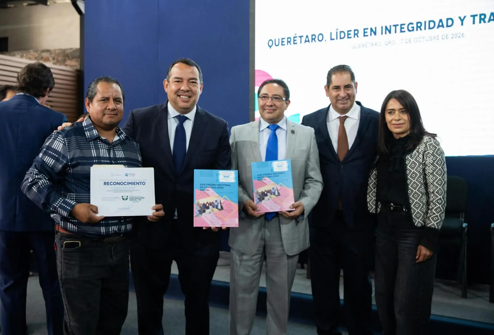 SJR obtiene dos reconocimientos en el Premio Nacional de Contraloría Social, etapa estatal 2026.