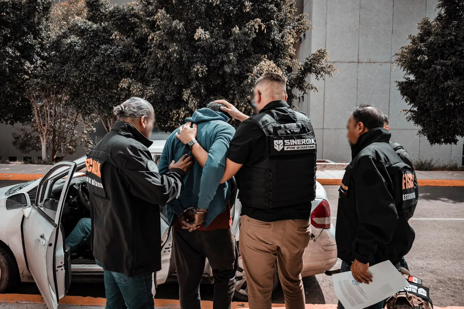 Lo buscaban en el Estado de México, por el delito de violación; lo agarraron en Querétaro.