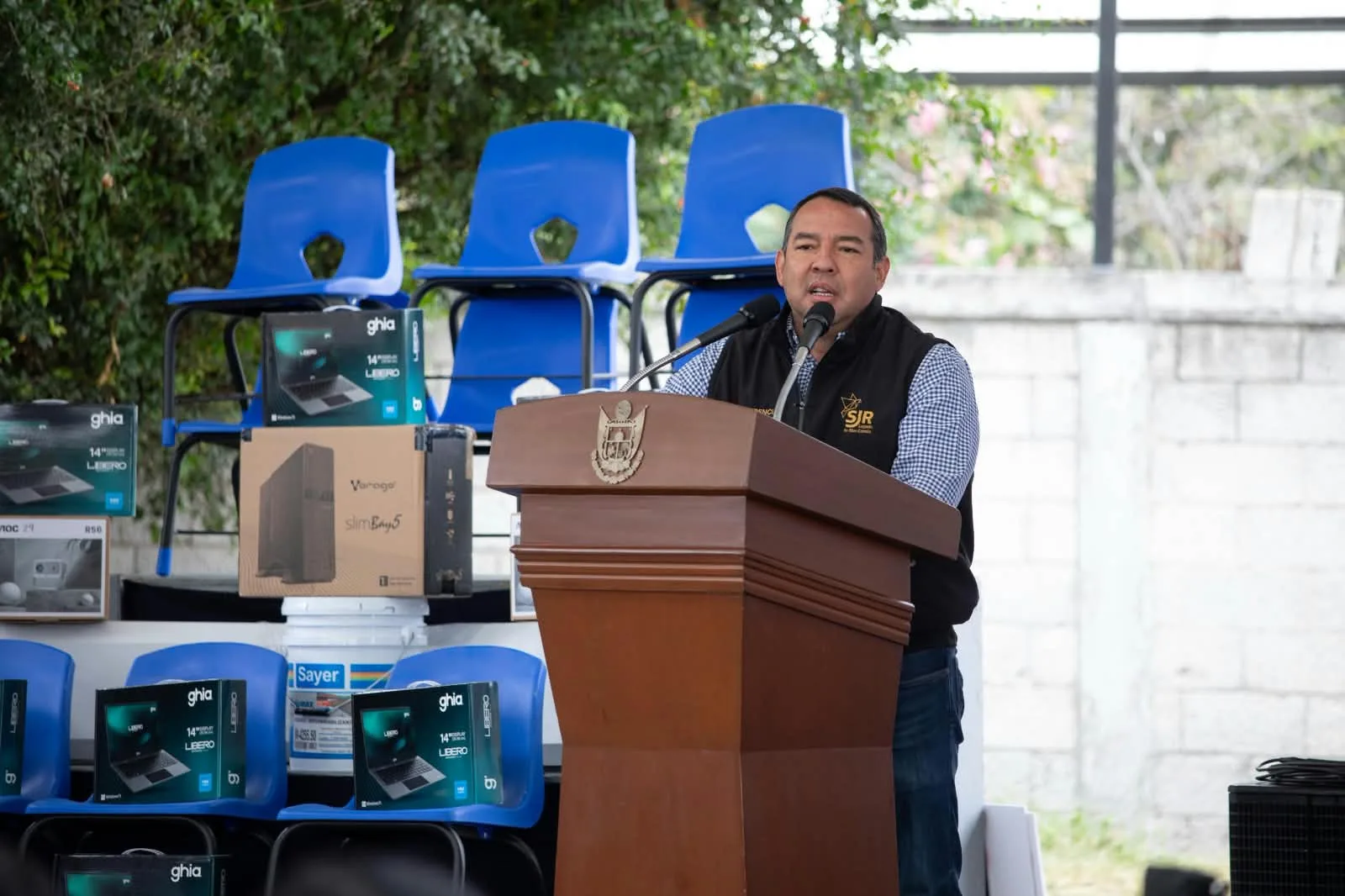 Fortalece Gobierno del Estado infraestructura educativa en SJR; inversión de 17 MDP.