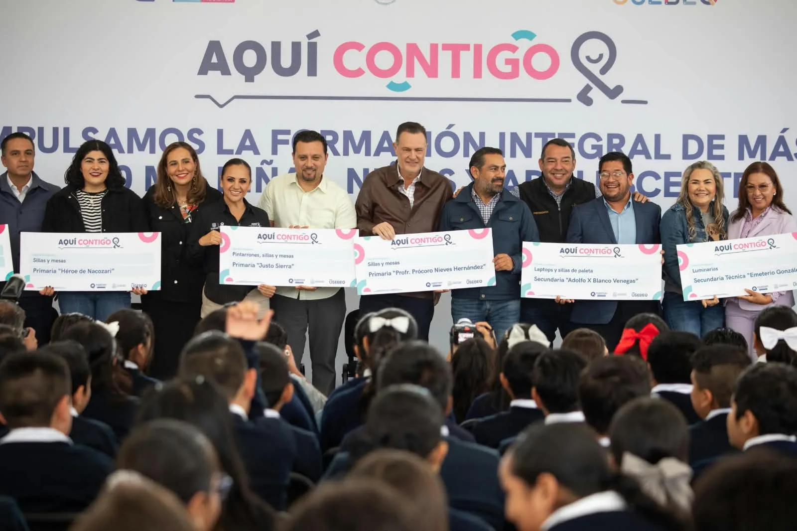 Fortalece Gobierno del Estado infraestructura educativa en SJR; inversión de 17 MDP.