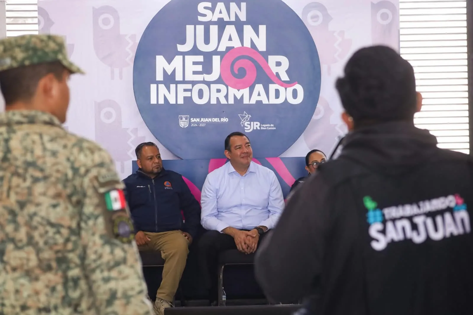 En SJR hay coordinación con los tres niveles de gobierno, ante temporada de lluvias: Roberto Cabrera.