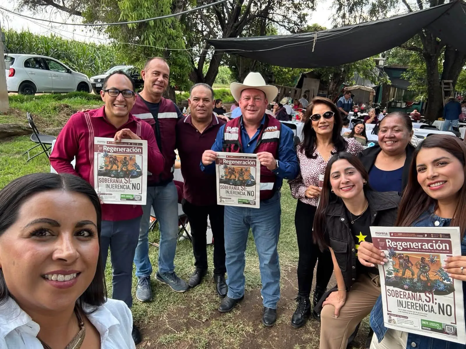 Recorridos en Colonias y Comunidades; posicionan a Güero Inzunza rumbo al 2027, en SJR.