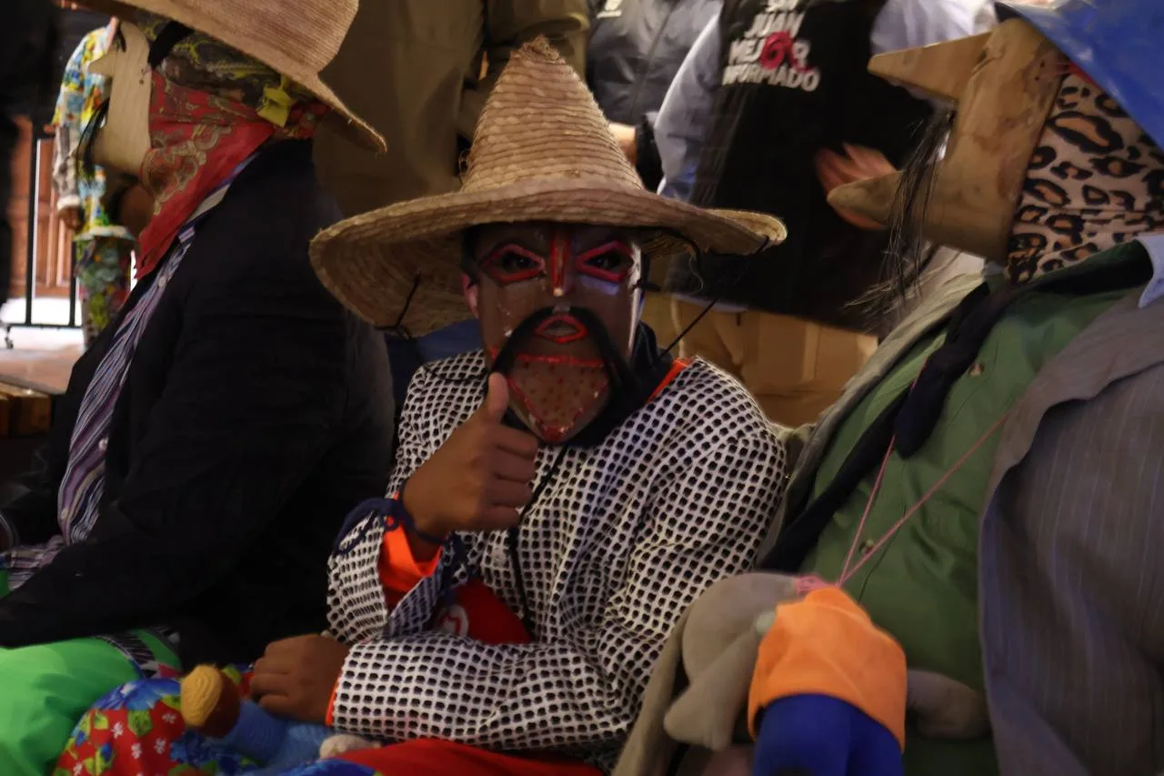 Todo listo para el Festival de la Máscara de Palo, Danzas y Xhitases en La Valla.