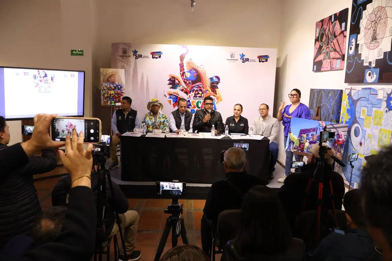 Todo listo para el Festival de la Máscara de Palo, Danzas y Xhitases en La Valla.