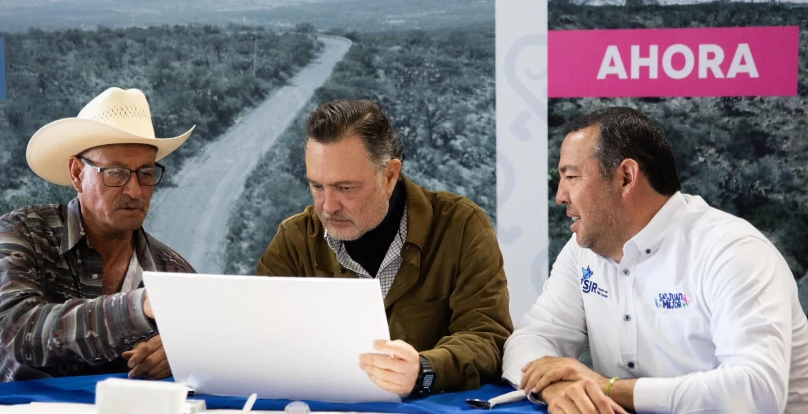 Entregan rehabilitación de más de 10 mil metros cuadrados de pavimento;  en el camino Cerro Gordo–El Sitio