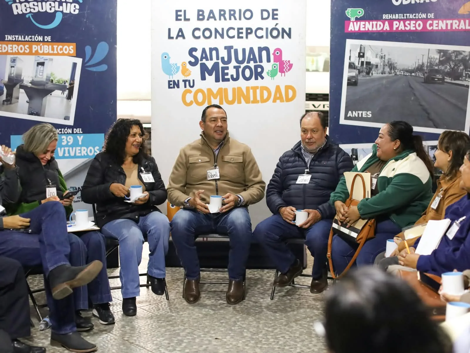 Municipio lleva trabajo y cercanía con la ciudadanía durante jornadas en San Miguel Galindo, Puerta de Palmillas y Barrio de La Concepción.