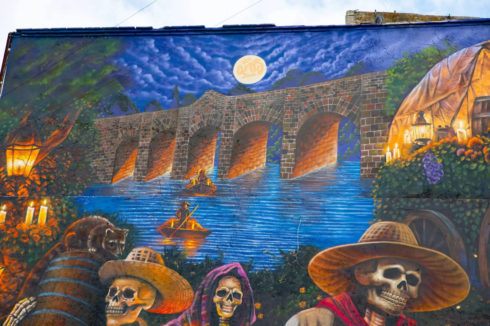 Se inauguró el “Mural de las Ánimas” y arrancó el 20º Festival de Día de Muertos SJR 2026.