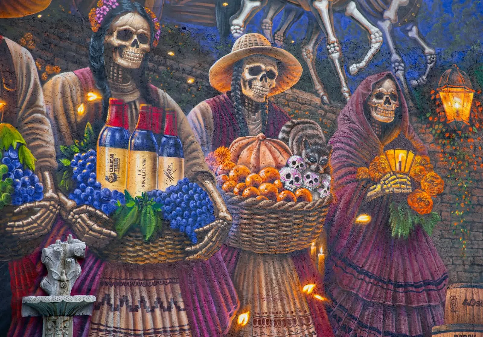 Se inauguró el “Mural de las Ánimas” y arrancó el 20º Festival de Día de Muertos SJR 2026.