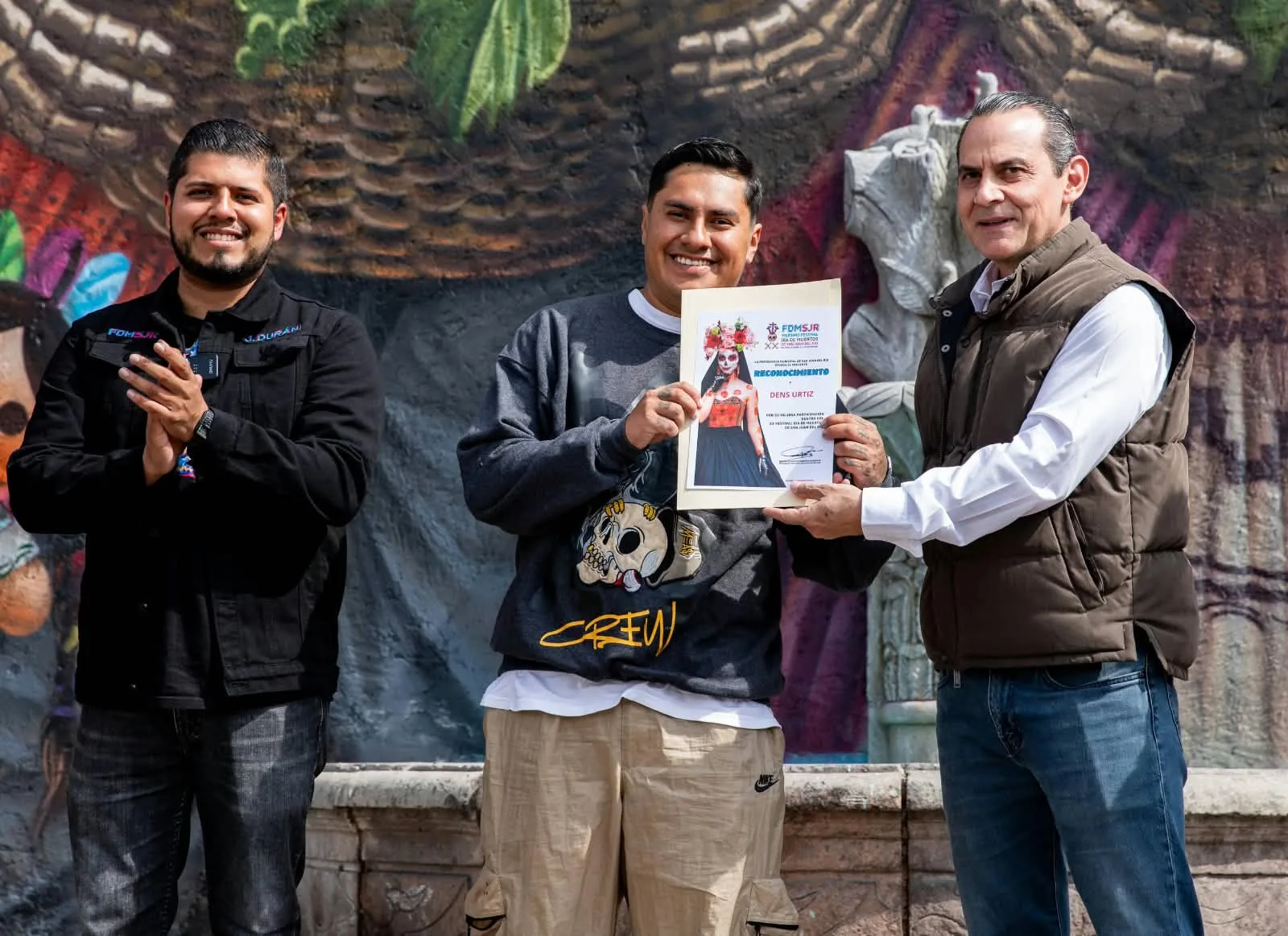 Se inauguró el “Mural de las Ánimas” y arrancó el 20º Festival de Día de Muertos SJR 2026.