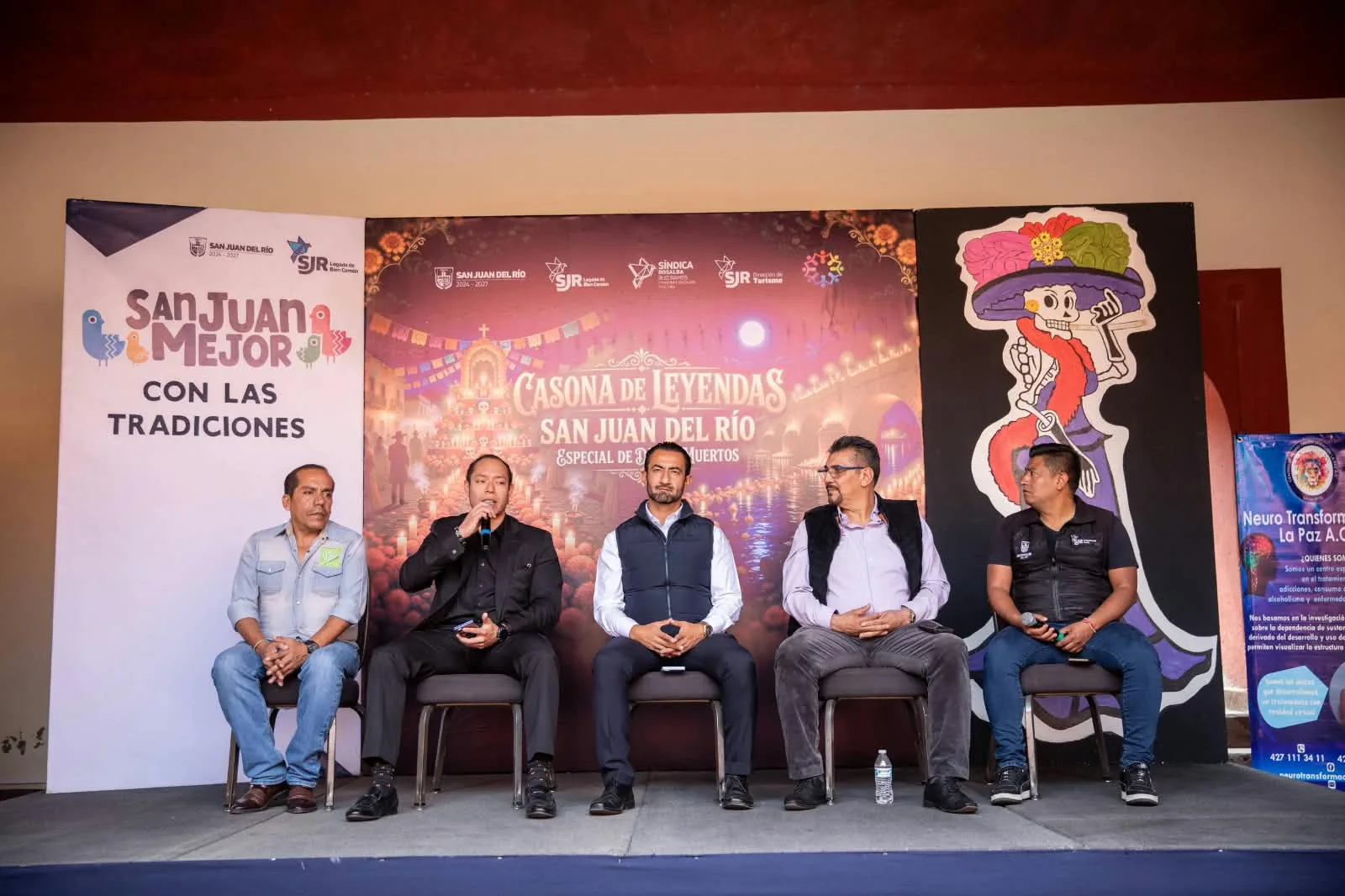 Todo listo; para la “Casona de Leyendas SJR. Especial de Día de Muertos” que protagonizarán usuarios de 16 Centros de Rehabilitación.
