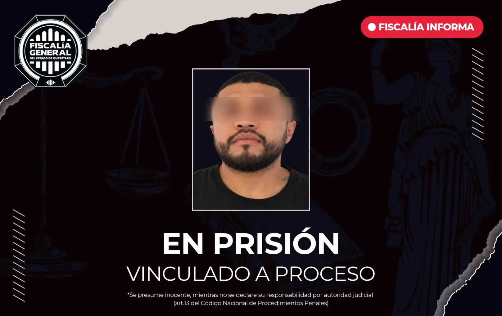 En prisión Gilberto "N" por robo a casa habitación.