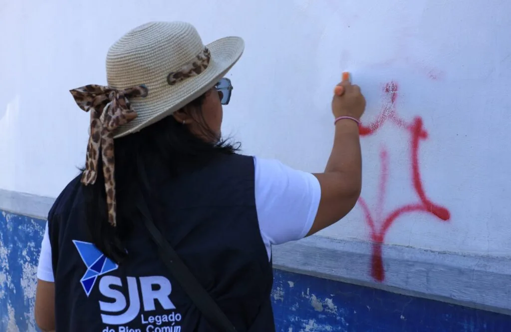 Presidente de SJR sostiene encuentro con liderazgos de Palmillas; además se brinda atención ciudadana, entrega de apoyos, reforestación, rehabilitación de espacios, entre otras.