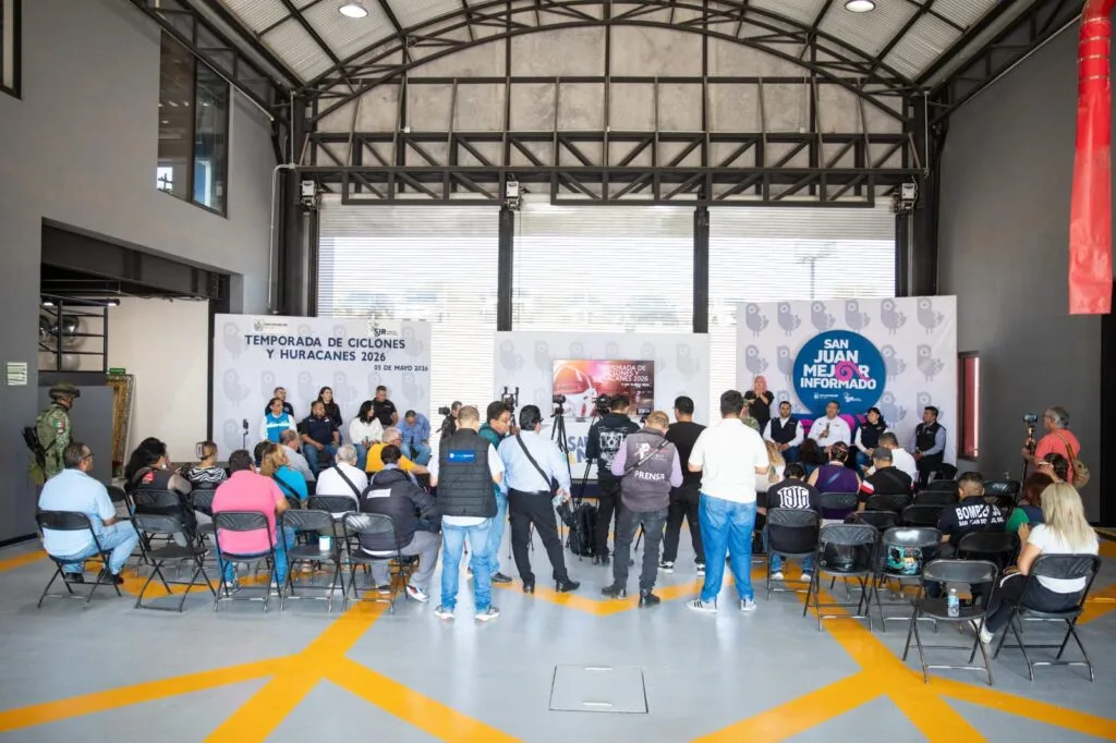 Hasta 36 ciclones durante la temporada de huracanes 2026; Protección Civil de SJR instaló puesto de mando.