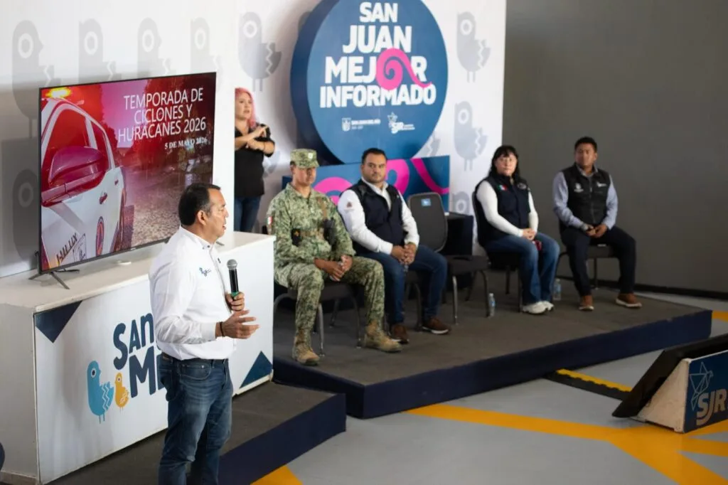 Hasta 36 ciclones durante la temporada de huracanes 2026; Protección Civil de SJR instaló puesto de mando.