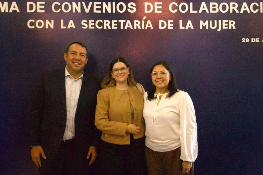Secretaría de la Mujer en SJR suma 13 convenios de colaboración signados con diferentes instancias.