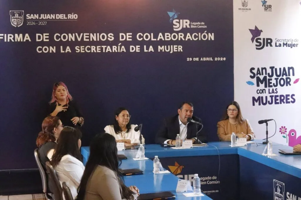 Secretaría de la Mujer en SJR suma 13 convenios de colaboración signados con diferentes instancias.