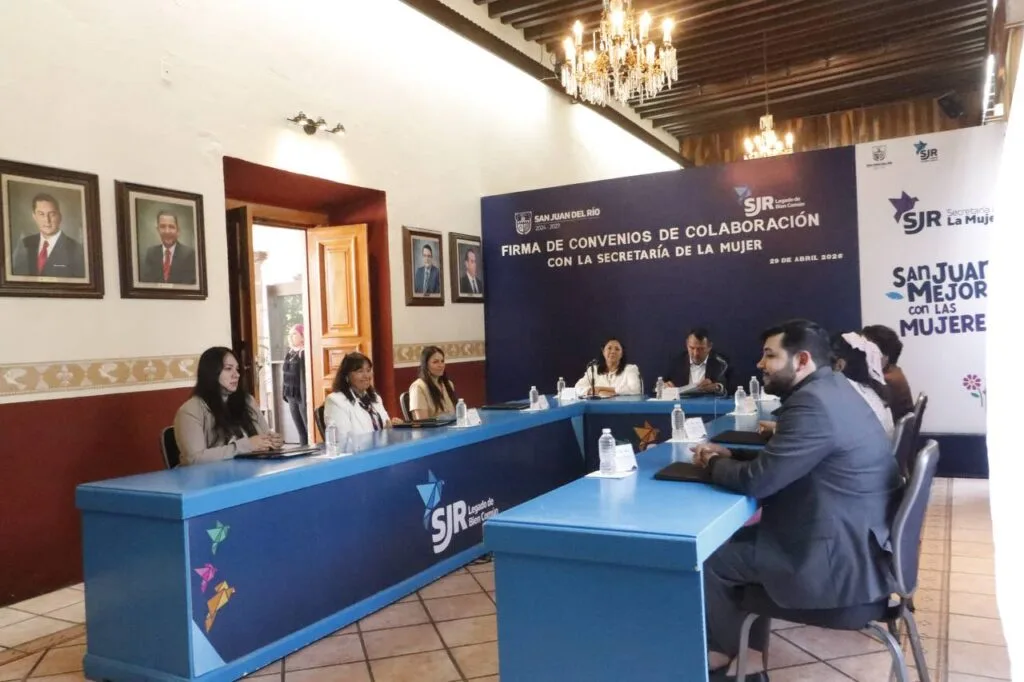 Secretaría de la Mujer en SJR suma 13 convenios de colaboración signados con diferentes instancias.