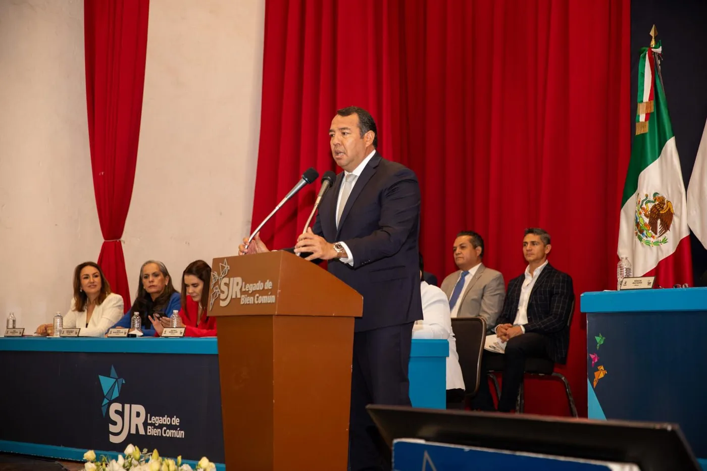 Ayuntamiento celebra sesión por Aniversario 179 de que se concedió título de ciudad a SJR