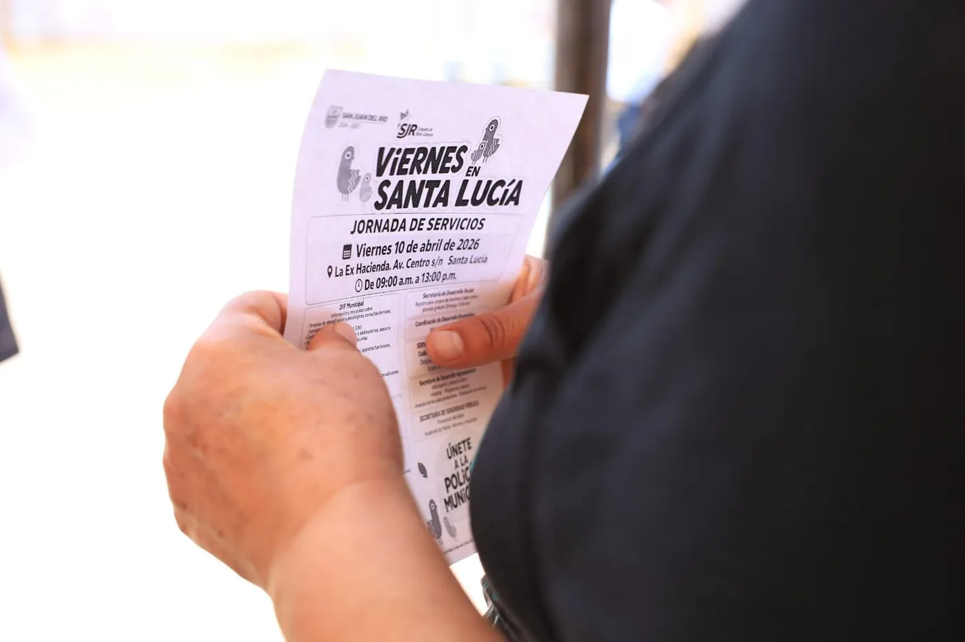 Gobierno Municipal de SJR trabaja por un Mejor San Juan con jornada del Programa “Viernes en Santa Lucía”
