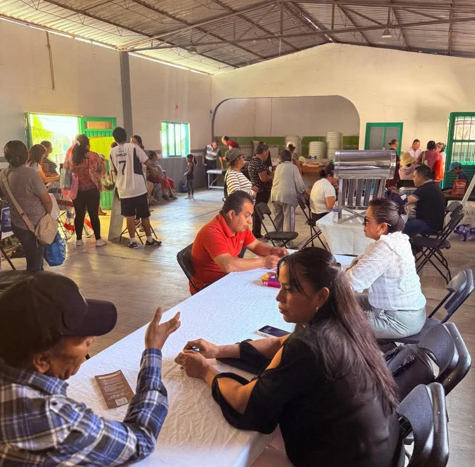 Diputado Güero Inzunza lleva Jornada de Bienestar y Apoyo con más de 15 servicios a familias de Visthá