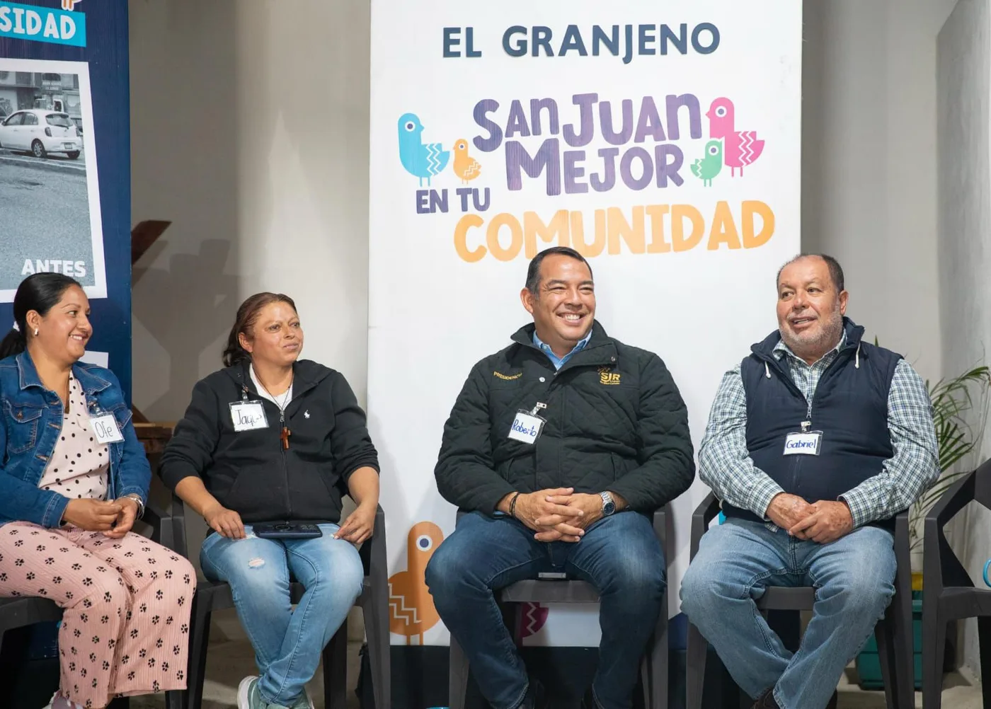 Con diálogo y una jornada de labores del Programa “Miércoles en El Granjeno”, Gobierno Municipal beneficia a sanjuanenses