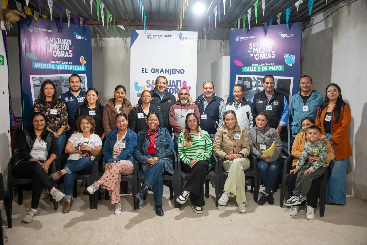 Con diálogo y una jornada de labores del Programa “Miércoles en El Granjeno”, Gobierno Municipal beneficia a sanjuanenses