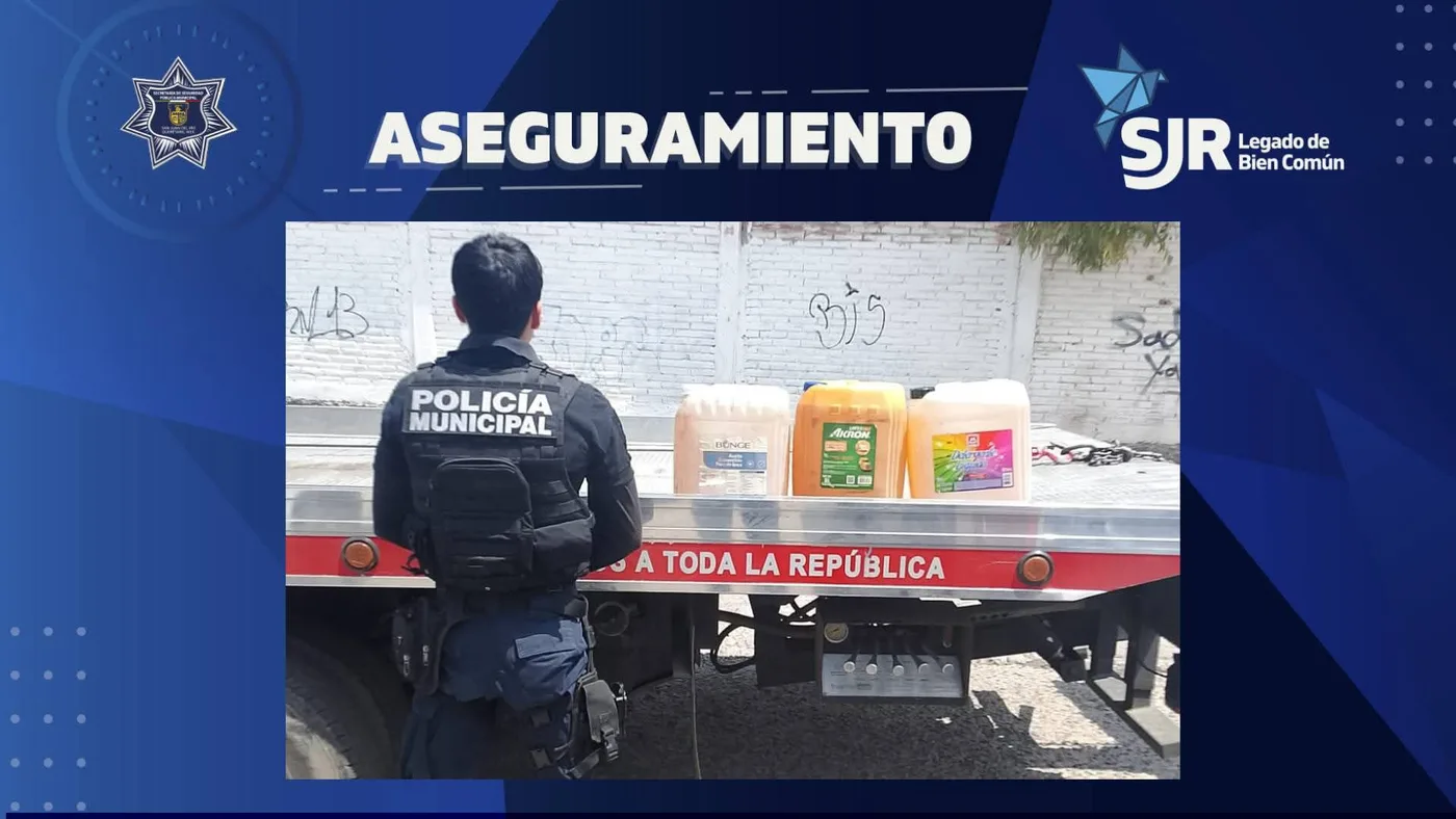 SORPRENDEN a sujetos manipulando huachicol en zona centro de SJR.