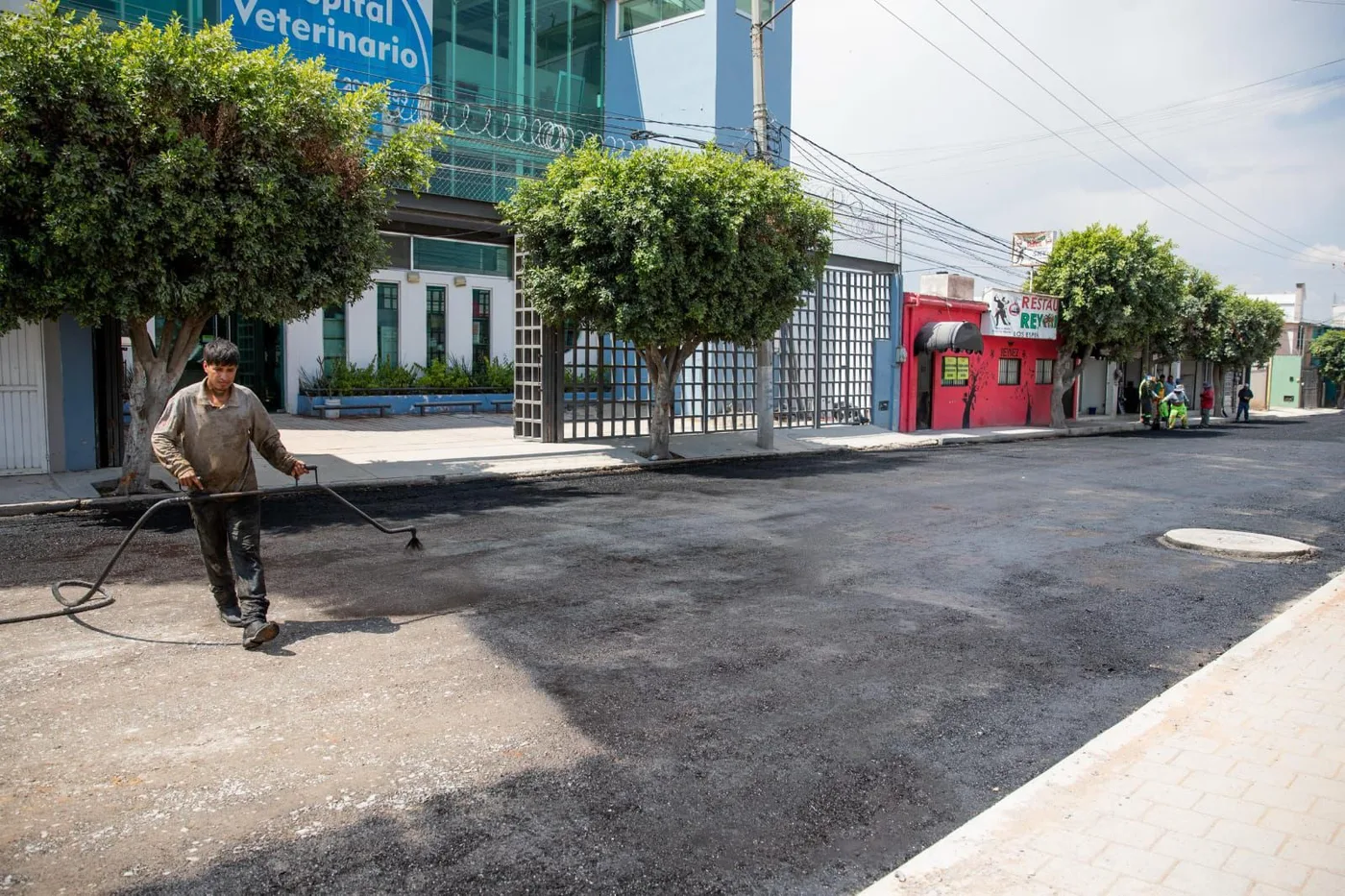 Rehabilitación de bulevar Pablo Cabrera registra avance de 92 por ciento
