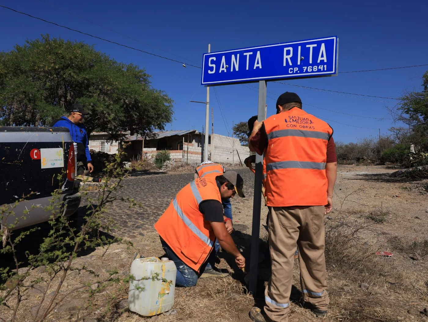 Habitantes de Santa Rita recibieron jornada de trabajo y diálogo con el Gobierno Municipal de SJR.