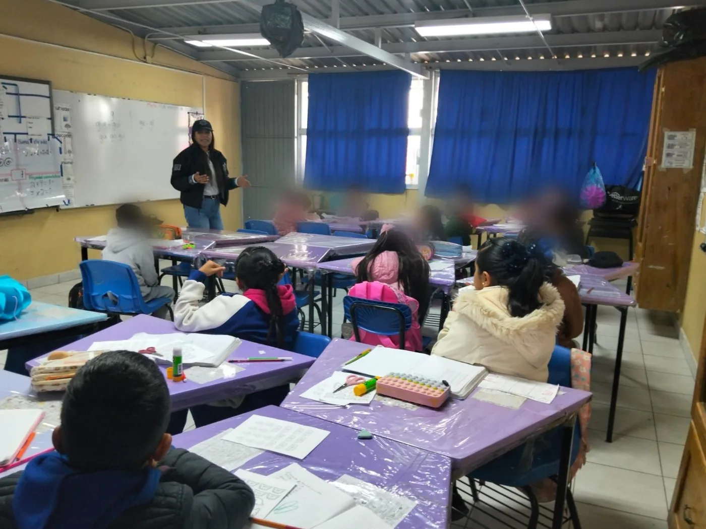 SSPM-SJR lleva acciones de prevención a más de mil Sanjuanenses, en diferentes escuelas.