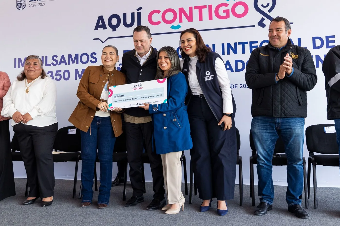 Gobierno Estatal beneficiará a siete mil 782 estudiantes de SJR; con una inversión superior a los seis millones de pesos.