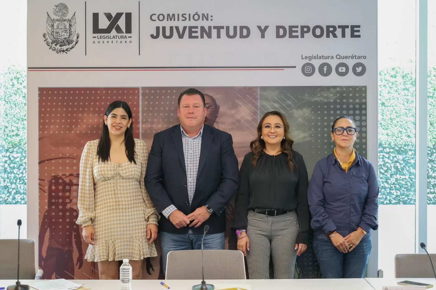 Diputado Güero Inzunza presenta la Medalla de Honor al Mérito Deportivo del Poder Legislativo de Querétaro