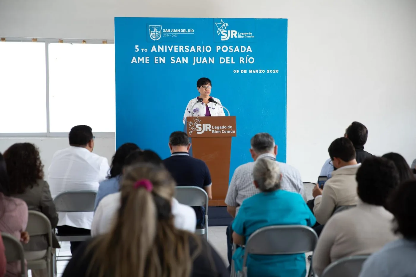Celebra 5º Aniversario Posada AME SJR; con 6 mil 849 atenciones.
