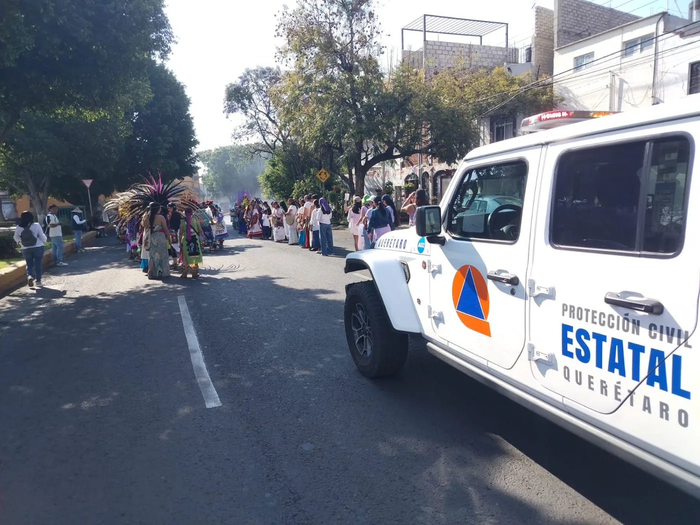 Reportan Saldo Blanco tras manifestaciones 8M en Querétaro