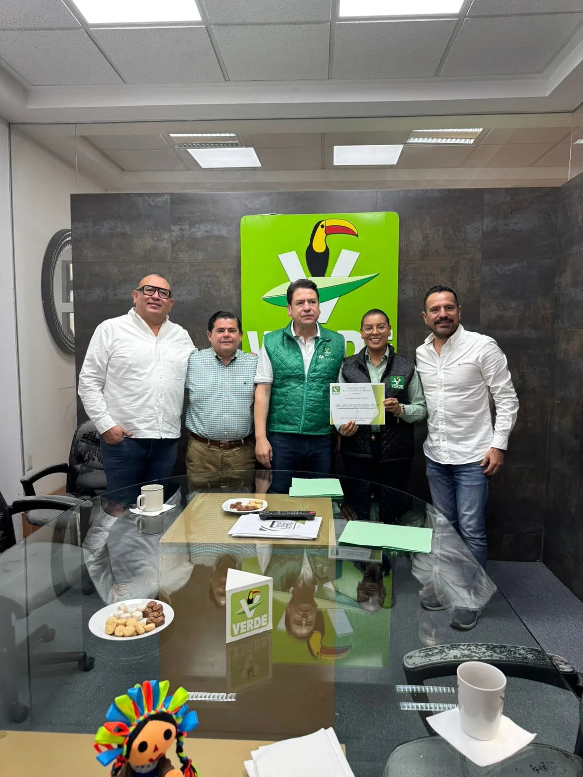 Astudillo nombra a Saraí Velázquez, nueva Dirigenta del Partido Verde en Ezequiel Montes.