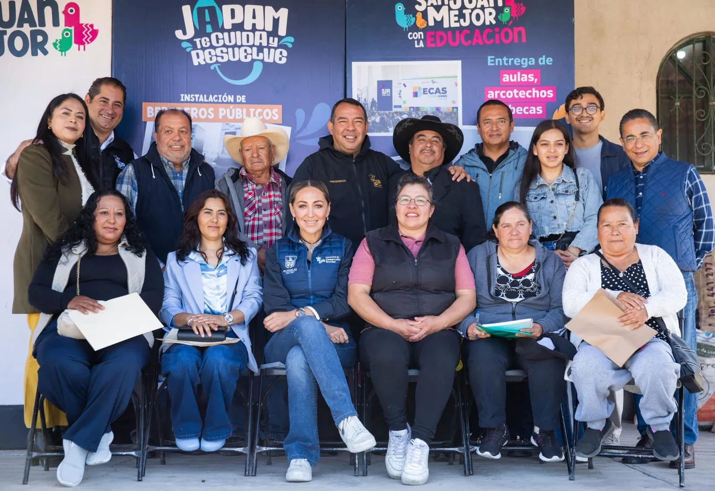 Habitantes de Santa Rita recibieron jornada de trabajo y diálogo con el Gobierno Municipal de SJR.