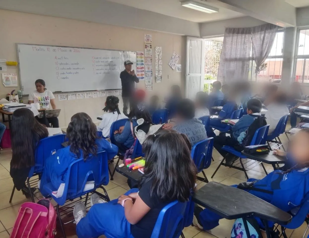 SSPM-SJR lleva acciones de prevención a más de mil Sanjuanenses, en diferentes escuelas.