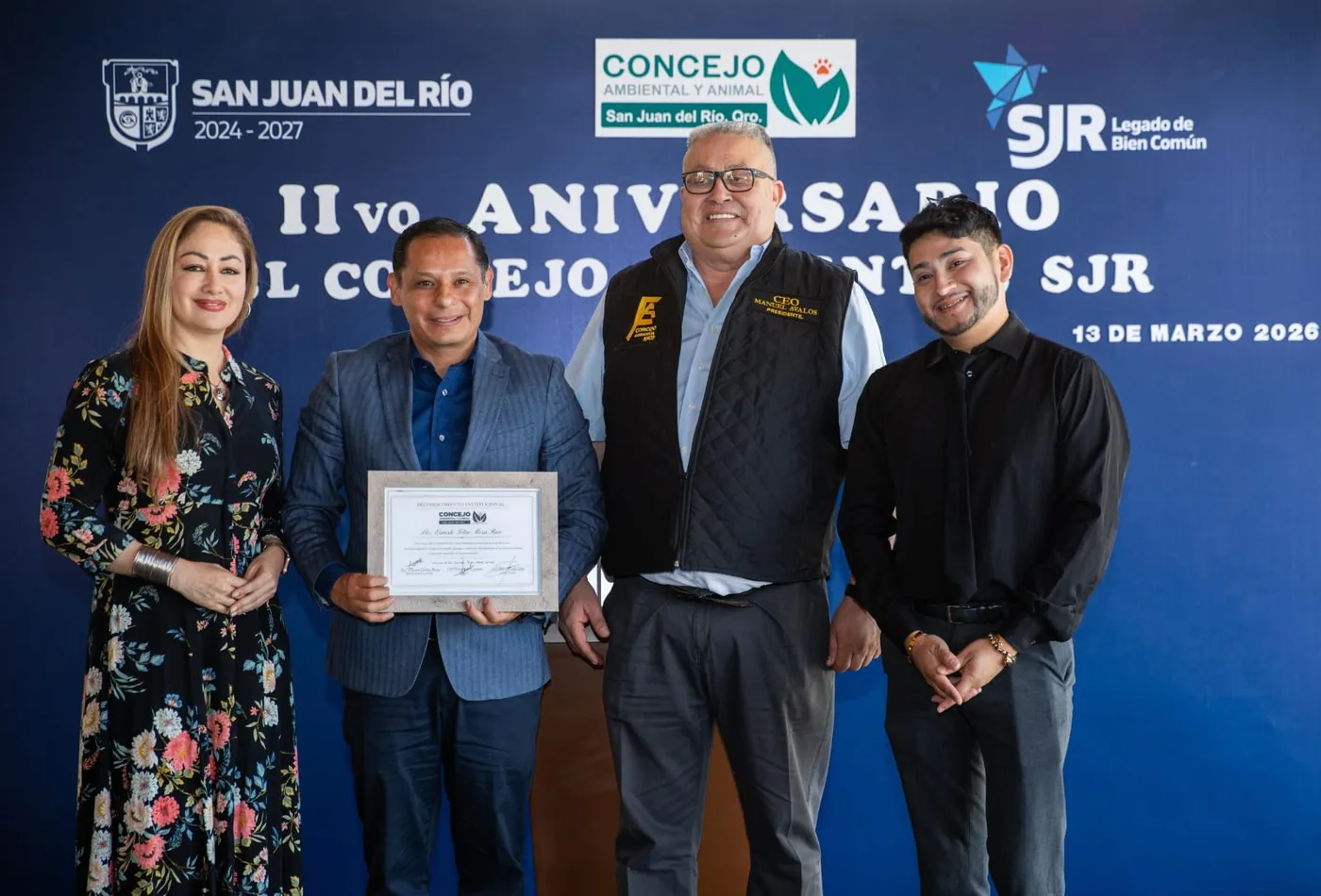 Concejo Ambiental de SJR celebra 11 Aniversario; organización con más de 11 mil 600 acciones de reforestación.
