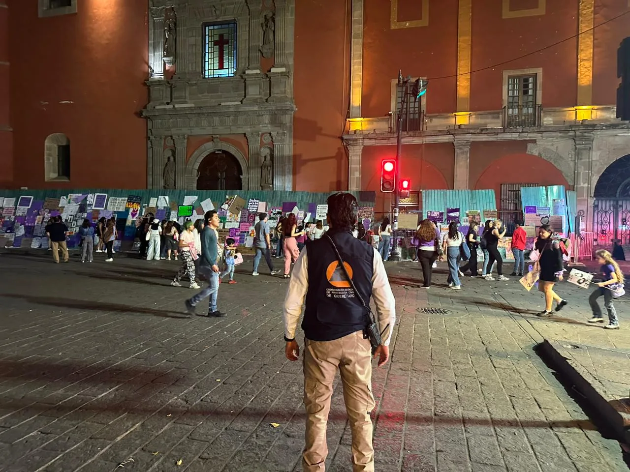 Reportan Saldo Blanco tras manifestaciones 8M en Querétaro
