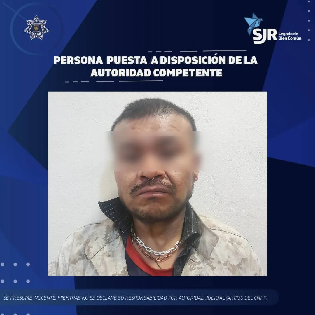 Por amenazar a su padre con un cuchillo; terminó detenido en la Fiscalía.