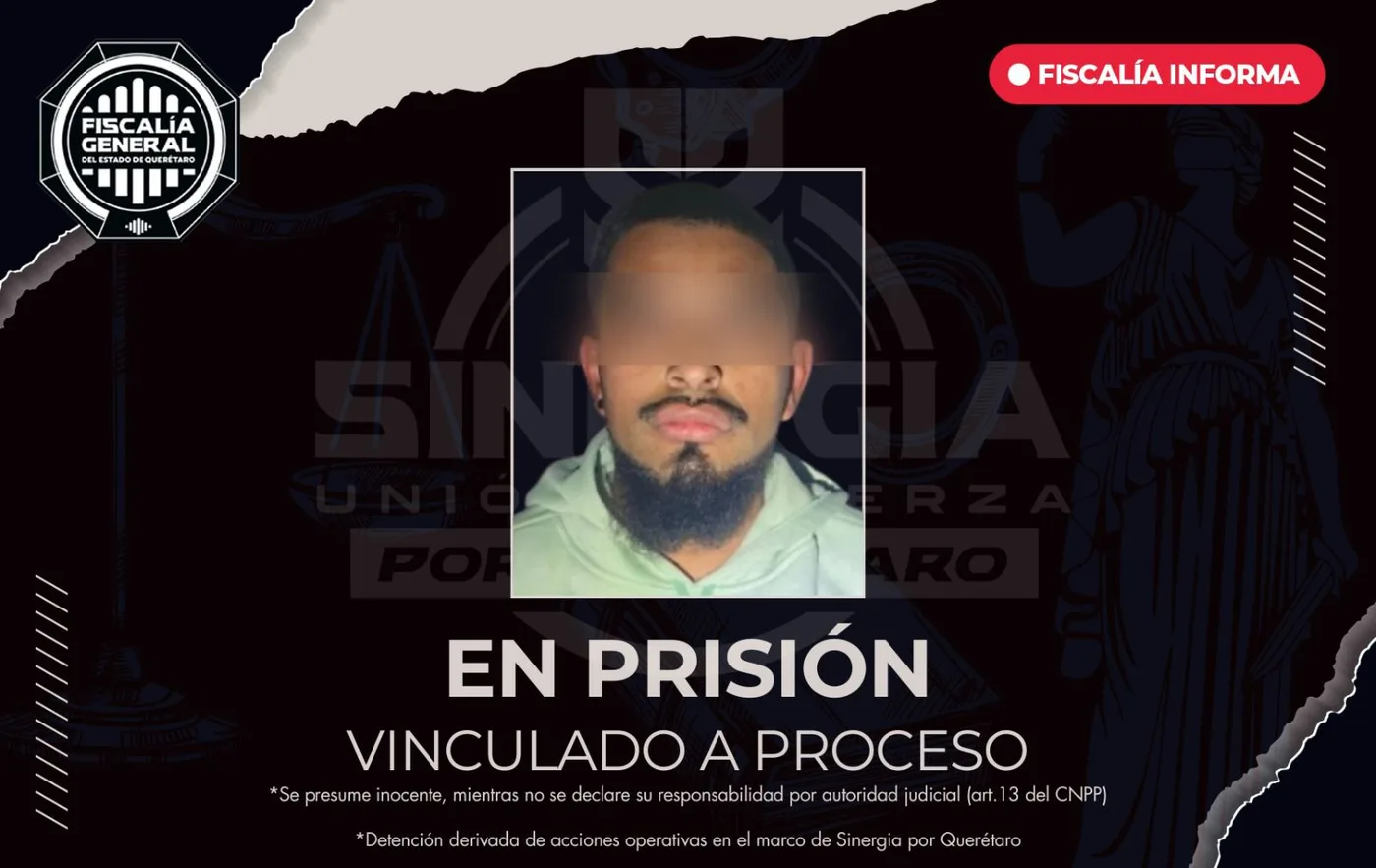 Detienen a “El Rocha” sujeto que orquestó quema de vehículo en Qro; el pasado Domingo 22 de Febrero.