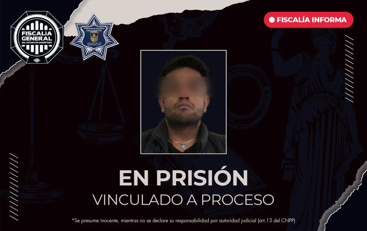 Tras las rejas y vinculado a proceso; el sujeto que robó un taxi, en La Llave