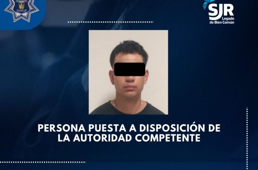  Intentó robar teléfonos celulares pero fue detenido por la policía.